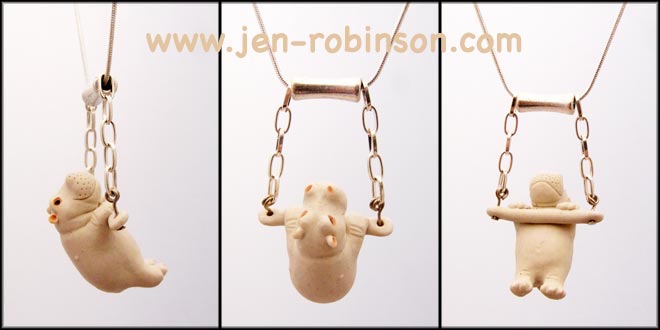 hippo necklace